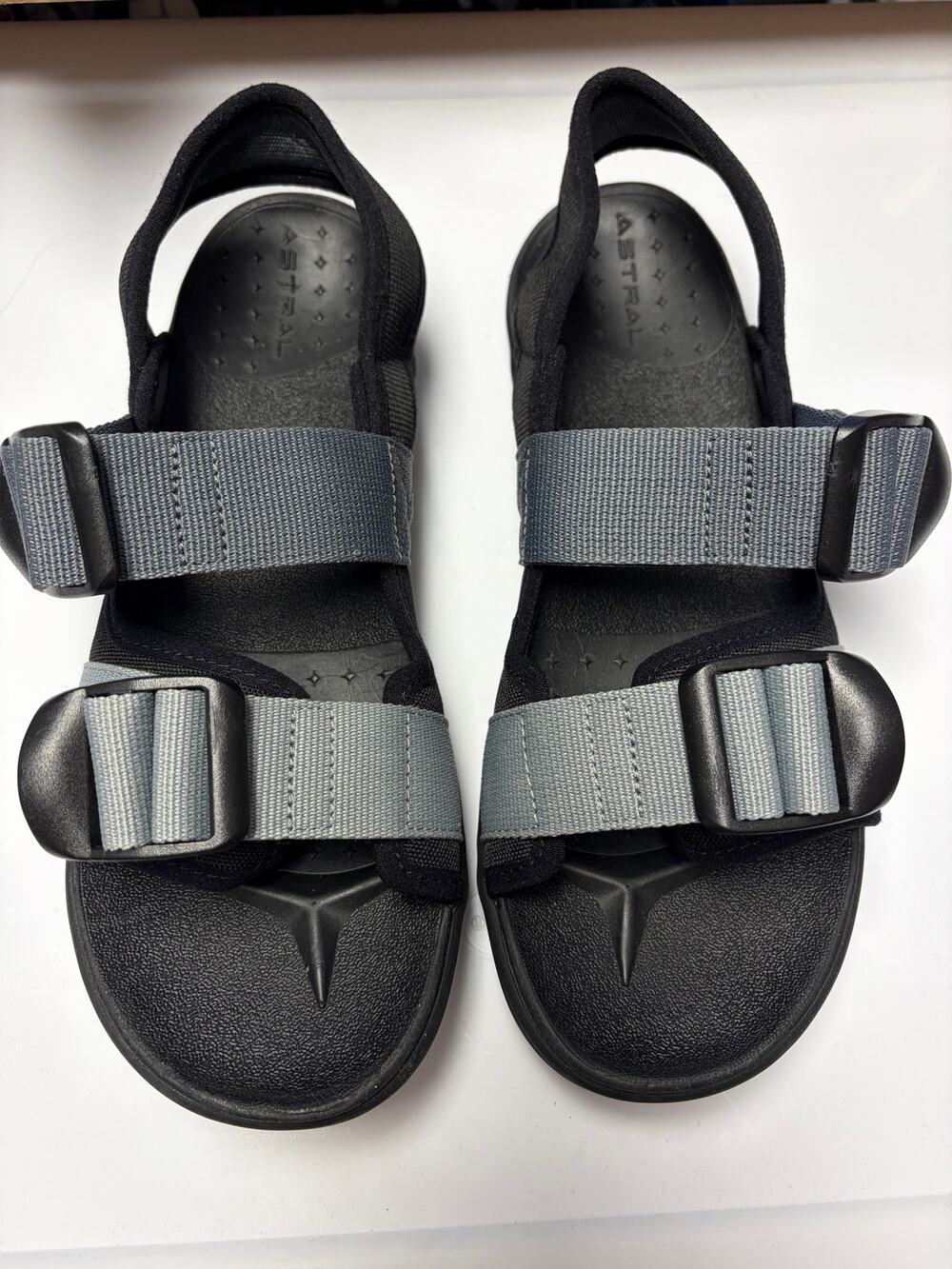 Astral Sport Sandals Black Gray Adjustable Strap Comfort Outdoor Casual